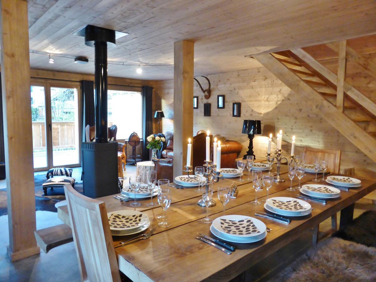 Les Chalets Aquarelle Chamonix Esterno foto