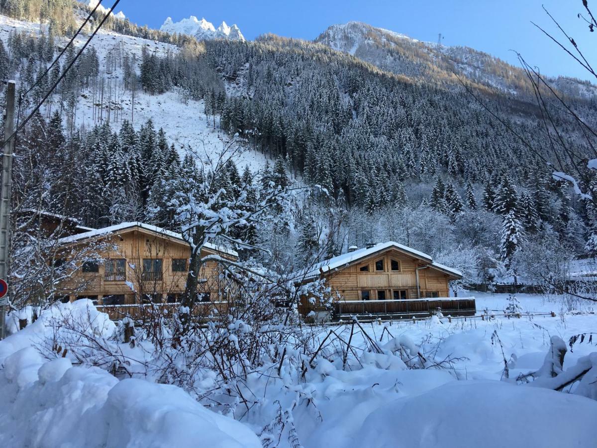 Les Chalets Aquarelle Chamonix Esterno foto